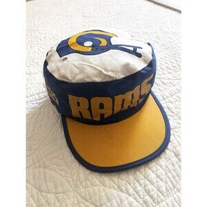 Vintage 1990’s Los Angeles LA Rams Painter's Hat Cap NFL Football RARE